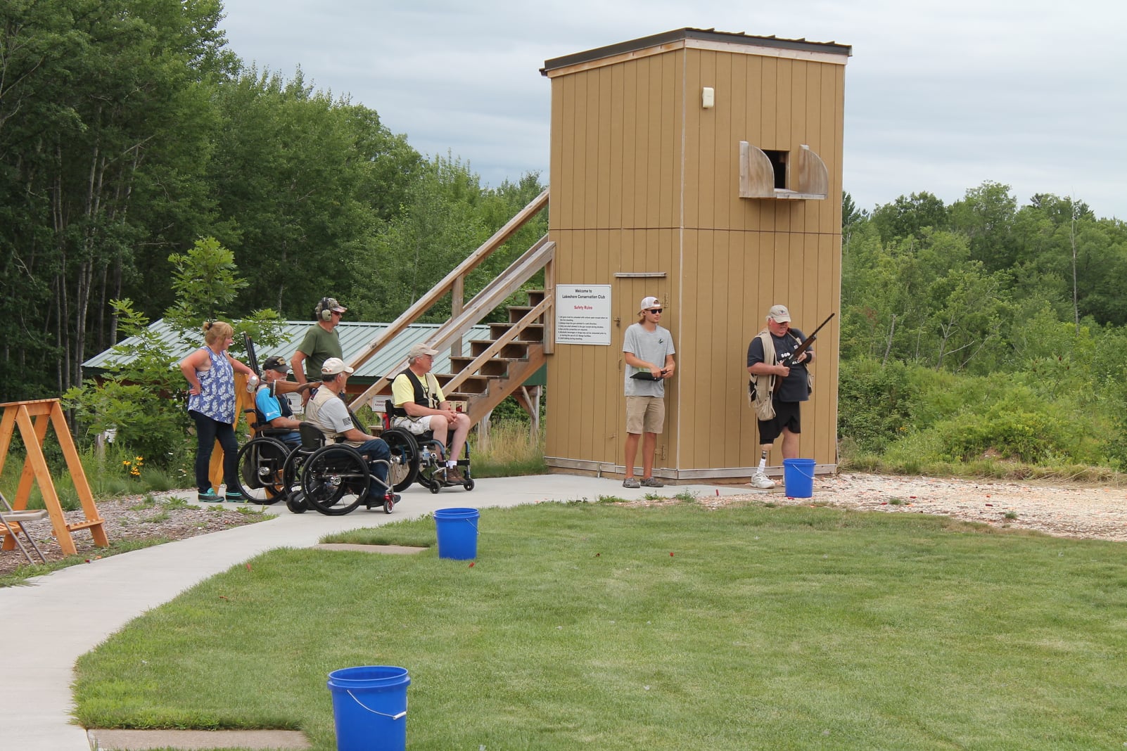 PVA Skeet league at Lakes Area Shooting Sports