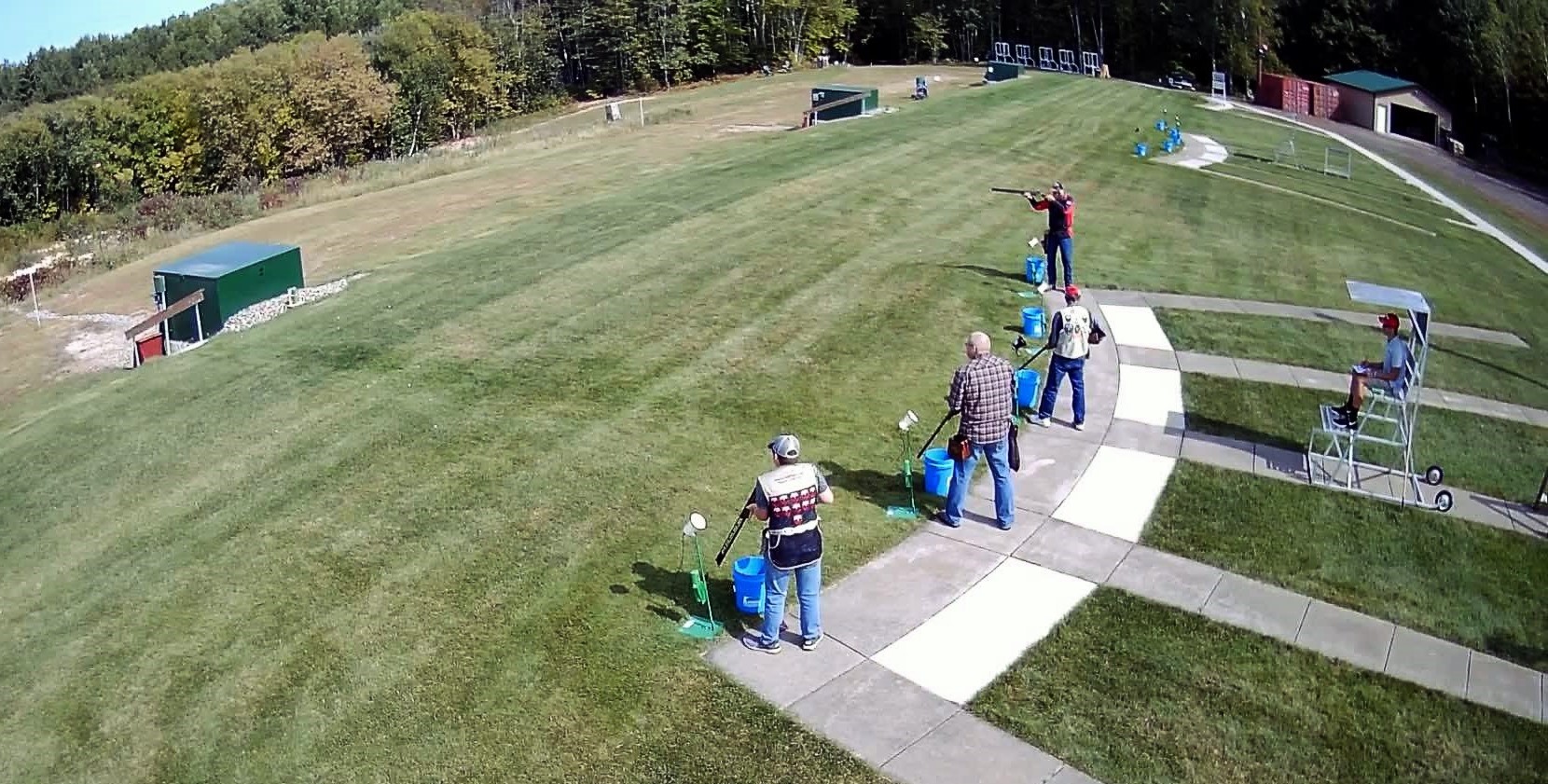 Trap Range at Lakes Area Shooting Sports